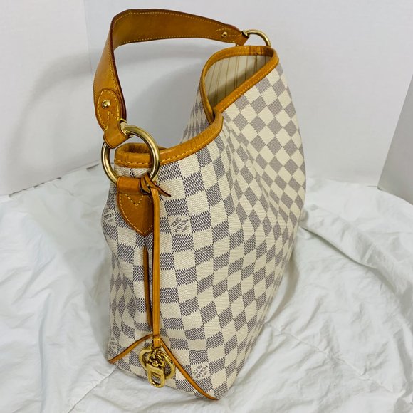 Louis Vuitton Delightful PM in Damier Azur - Picture 7 of 16